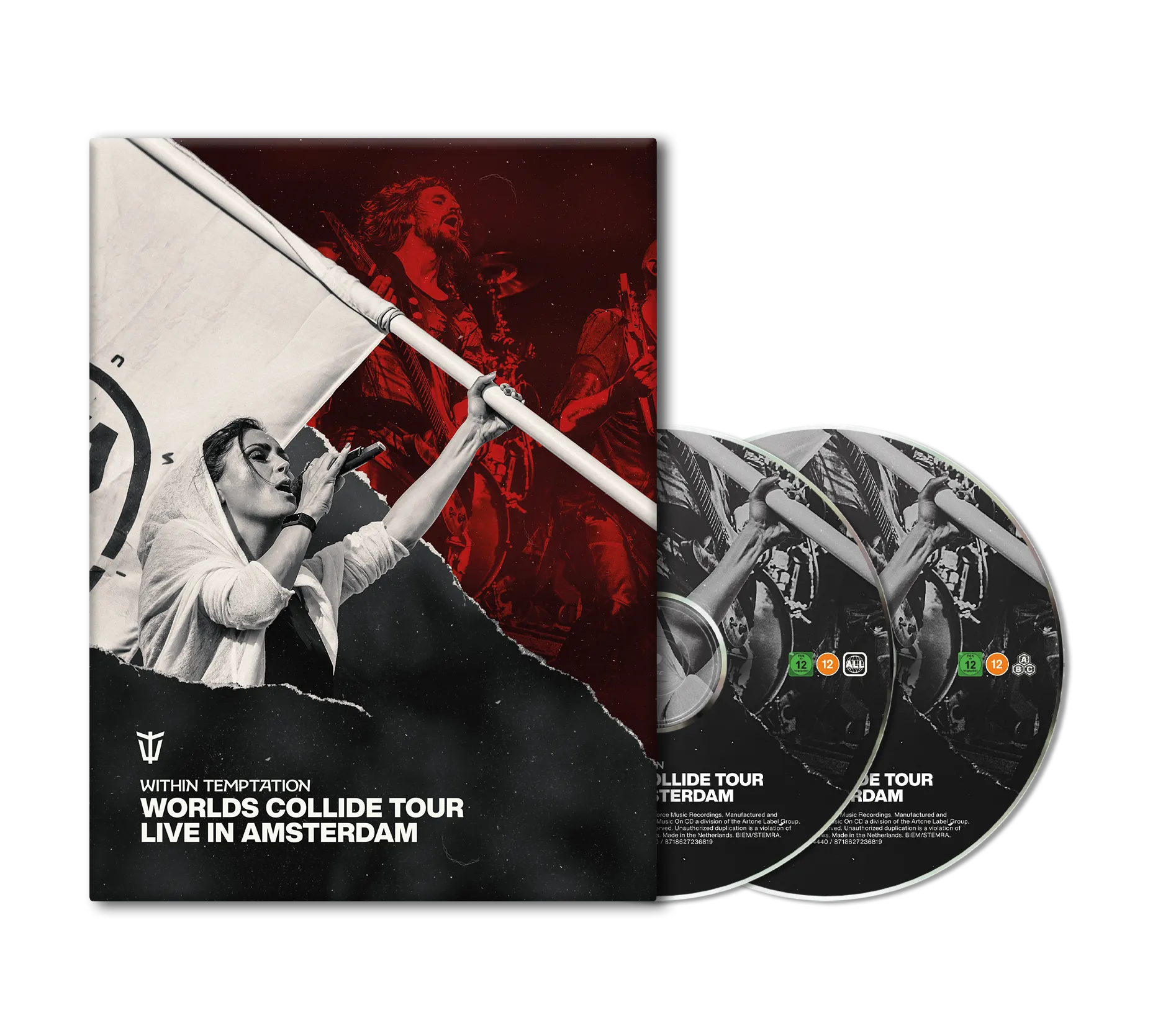 Worlds Collide Tour - Live in Amsterdam - Blu-ray/DVD Digipack – Within ...