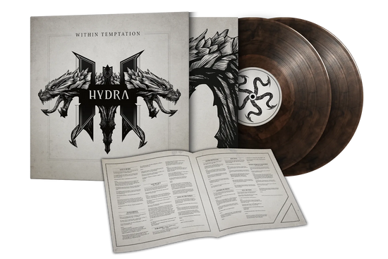 Within Temptation - Hydra (Clear & Black Marbled)